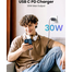 UGREEN 90901 GaN Fast Charger 30W US (Space Gray) CD319 image