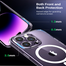 UGREEN 90936 Classy Transparent Magnetic Protective Case for iPhone 14 Pro ( Transparent) LP643 image