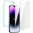 UGREEN 90947 Full Coverage HD Screen Protector with Installation Frame for iPhone 14 Pro (2-Pack) SP271 image