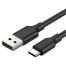 UGREEN USB-A 2.0 to USB-C Cable Nickel Plating 0.25M (Black) image