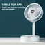 ULHYC Foldable Rechargeable Table Fan image