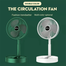 ULHYC Foldable Rechargeable Table Fan image