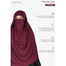 Glam Touch Ummi Instant Ready Hijab And Niqab Set image
