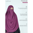 Glam Touch Ummi Instant Ready Hijab And Niqab Set image