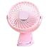 USB Rechargeable Mini Mute Clip Fan image