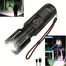 USB Rechargeable Emergency LED Torch – High Power Flashlight for Outdoor And Backup Use image