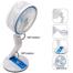 USB Rechargeable Folding Fan with LED Light 17 Inch (any color) - LR-2018 image