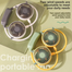 USB Rechargeable Wearable Neckband Fan image