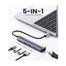 Ugreen 10919 USB-C to 2×USB 3.0 HDMI RJ45 Ethernet Adapter PD image