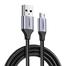 Ugreen 60146 US290 Micro USB 2.0 Cable 1M Metal/Black image