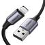 Ugreen 60157 Alu Case Braided Lightning Cable 1.5m (Black) image