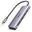 Ugreen 70410 USB-C to 3 Ports USB3.0-A Hub HDMI TF/SD (Space Gray) image