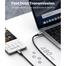 Ugreen 70427 USB-C Cable Aluminum Case with Braided 1m image