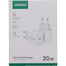Ugreen PD 20W Fast Charger Set MFi-certified EU image