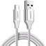 Ugreen USB-A 2.0 To USB-C Cable Nickel Plating 1m White image