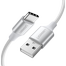 Ugreen USB-A 2.0 To USB-C Cable Nickel Plating 1m White image
