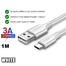 Ugreen USB-A 2.0 To USB-C Cable Nickel Plating 1m White image