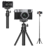 Ulanzi MT-34 Extendable Pole Tripod, Selfie Stick with 2 in 1 Phone Clamp image