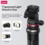 Ulanzi MT-80 Auto-Open Aluminum Tripod Auto Pop-Up Camera Phone Tripod for Travel image