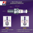Uma Racing High Performance Utech Iridium Spark Plug 1 Piece image