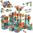 Unique Pipeline Rolling Ball Building Blocks – 125-Piece Set image