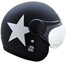 VEGA Jet Star W Visor Black Helmet image