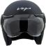 VEGA Jet Star W Visor Black Helmet image