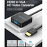 VENTION ACPBB HDMI to VGA Converter 0.15M Black image
