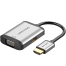 VENTION AFVHB HDMI To HDMI Plus VGA Converter 0.15M Gray Metal Type image