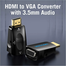 VENTION AIDB0 HDMI to VGA Converter with 3.5MM Audio image