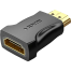 VENTION AIMB0 HDMI Male To Female Adapter Black image