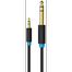 VENTION BABBI 3.5mm TRS Male to 6.35mm Male Audio Cable 3M Black image