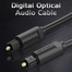 VENTION BAEBI Optical Fiber Audio Cable 3M Black image