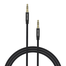 VENTION BAWBI Cotton Braided 3.5mm Male to Male Audio Cable 3M Black Aluminum Alloy Type image