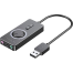 VENTION CDRBB USB 2.0 External Stereo Sound Adapter with Volume Control 0.15M Black ABS Type image