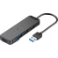 VENTION CHLBF 4-Port USB 3.0 Hub With Power Supply 1M Black image