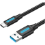 VENTION COZBH USB 3.0 A Male to C Male 2M Cable Black image