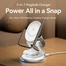 VENTION FGEI0 15W Wireless Charger Stand with MagSafe Silver image