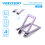 VENTION KCZH0 Portable Cell Phone Stand Holder for Desk Aluminum Alloy Type Gray image