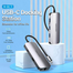 VENTION TOHHB USB-C To HDMI/USB 3.0x3/RJ45/PD Docking Station 0.15M Gray Aluminum Alloy Type image