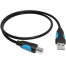 VENTION VAS-A16-B150 USB2.0 A Male to B Male Print Cable 1.5M Black image