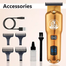 VGR-V-927 Hair Clipper and Beard Trimmer for Men image