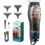 VGR V-953 Graffiti Design Professional Rechargeable Cordless Hair And Beard Trimmer With Stainless Steel Blades image