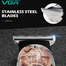 VGR V-953 Graffiti Design Professional Rechargeable Cordless Hair And Beard Trimmer With Stainless Steel Blades image