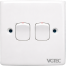 VGTEC 2 Gang 1 Way Switch (Econo Series) image