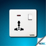 VGTEC 3 Pin MF Socket With Switch (Business Series) image
