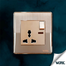 VGTEC 3 Pin MF Socket With Switch (Platinum Series) image