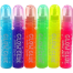 VINTAGER Multipurpose Water Drawing Glitter Dries Fast Glow Dark Glue 6 Pcs image