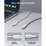 VOLTME PowerLink RUGG (USB-C to USB-L) Fast Charging Cable image
