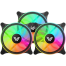 Value-Top CR10-1298ARGB 3 In 1 ARGB Case Fan Black image
